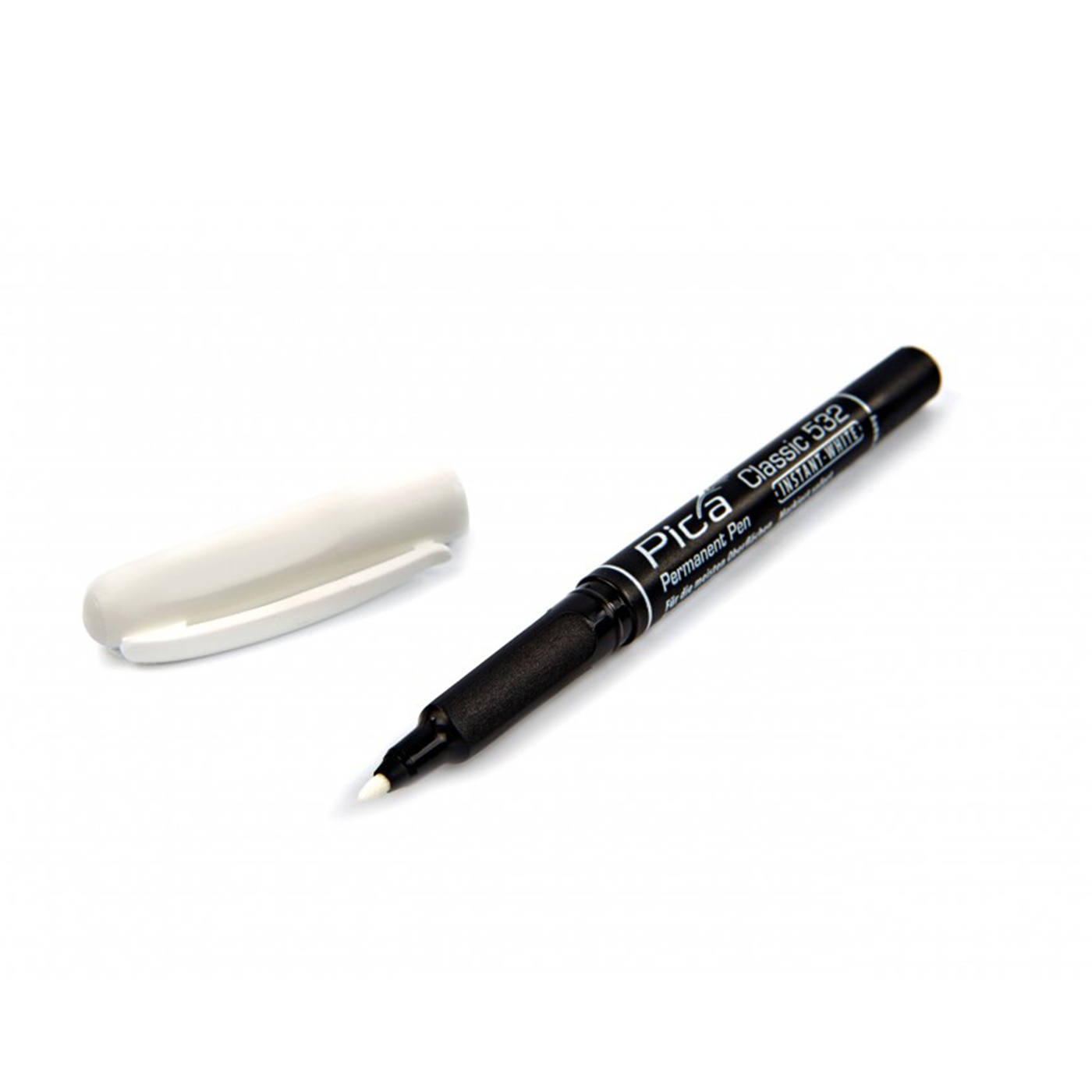 slank Ritmisch kopen Pica Permanent Pen wit | Eurabo